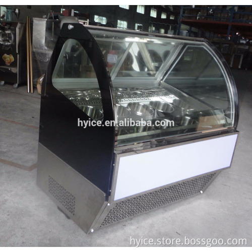 MC ice cream display freezer/gelato showcase for sale